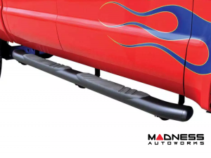 Jeep Gladiator Step Slider - Go Rhino - OE Xtreme Composite - Black - 2020+ Jeep Gladiator Step Slider - Go Rhino - OE Xtreme Composite - Black - 2020+